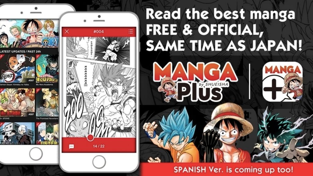 Manga Plus es una de las aplicaciones más populares para leer manga digital de manera legal y gratuita. 