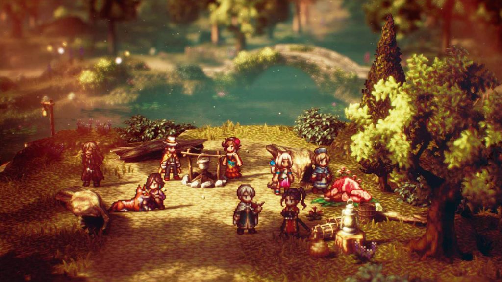 Personnages Octopath Traveler II