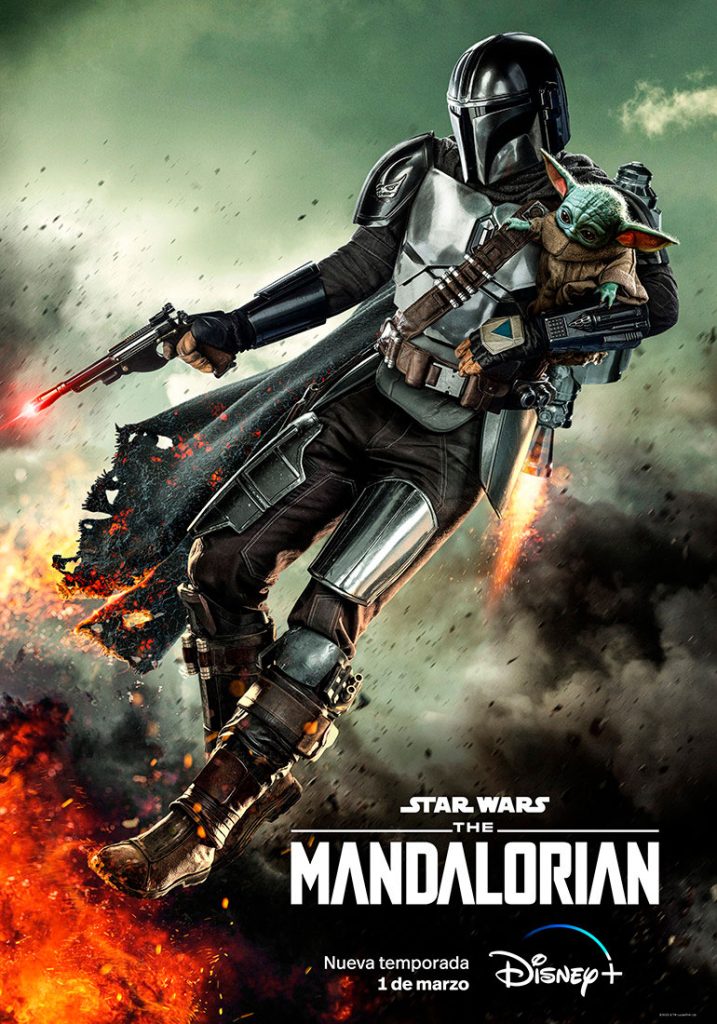 Poster de la tercera temporada de The Mandalorian