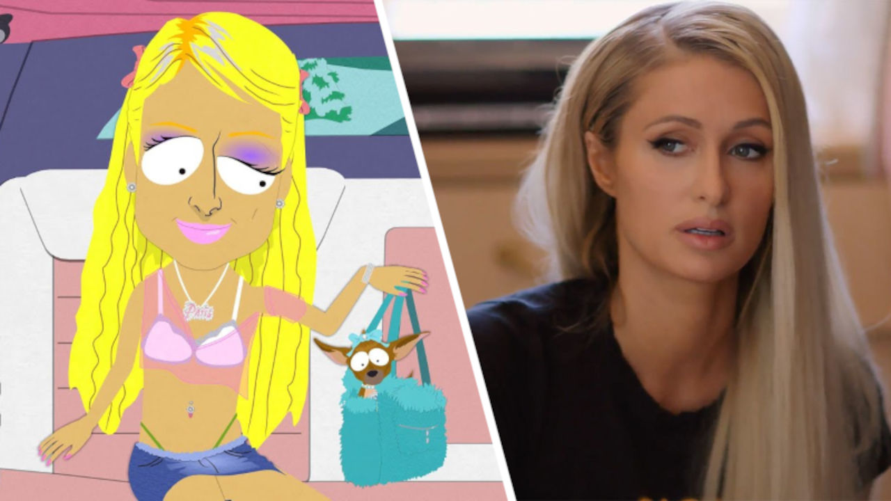 Paris Hilton se ofendió por su parodia en South Park