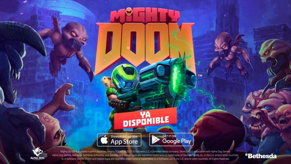 Mighty Doom available on iOS and Android