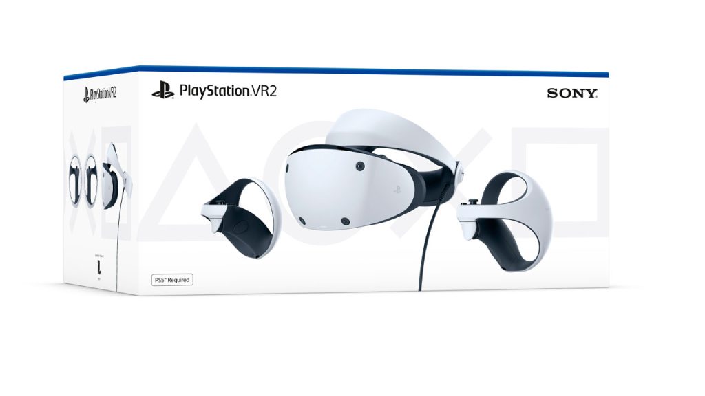 El paquete del PlayStation VR2