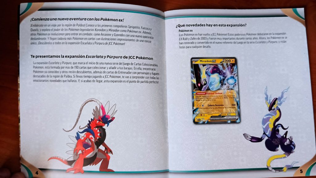 Pokémon TCG Guia Escarlata y Púrpura