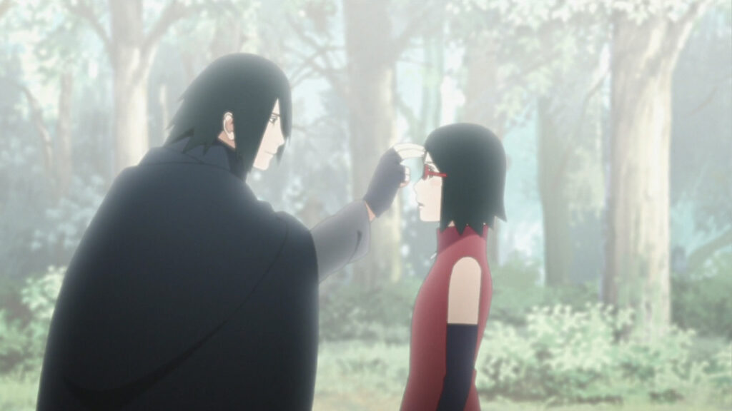 El último capítulo de Naruto reveló la cálida relación que tiene Sasuke Uchiha con su hija y como excelente padre, la ayudará en todo sin cuestionar