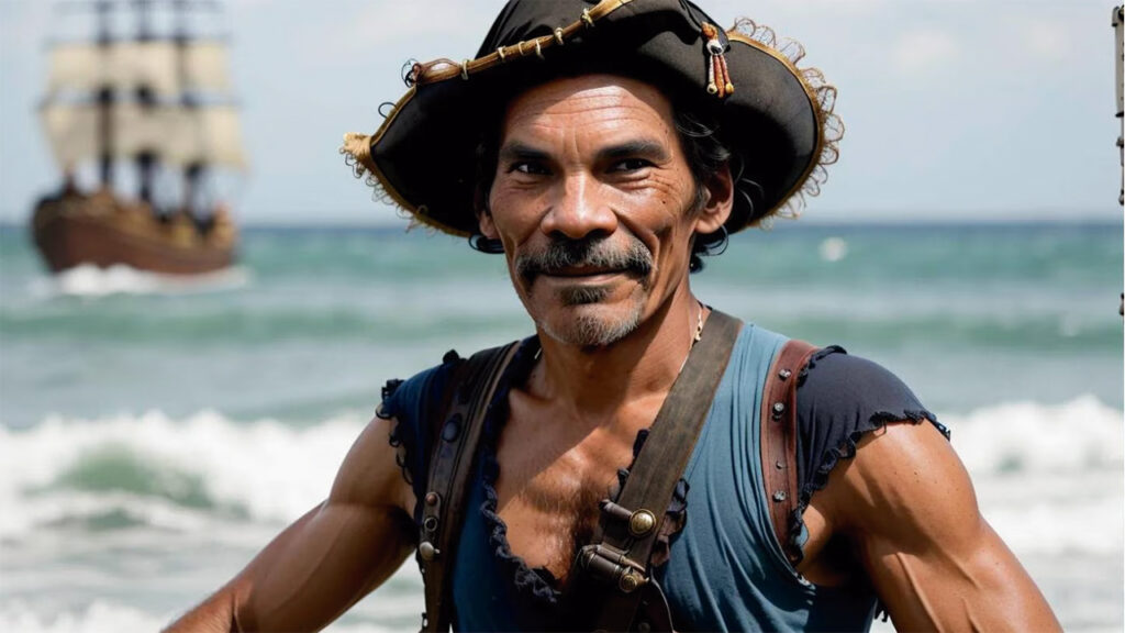 Don Ramón como un pirata