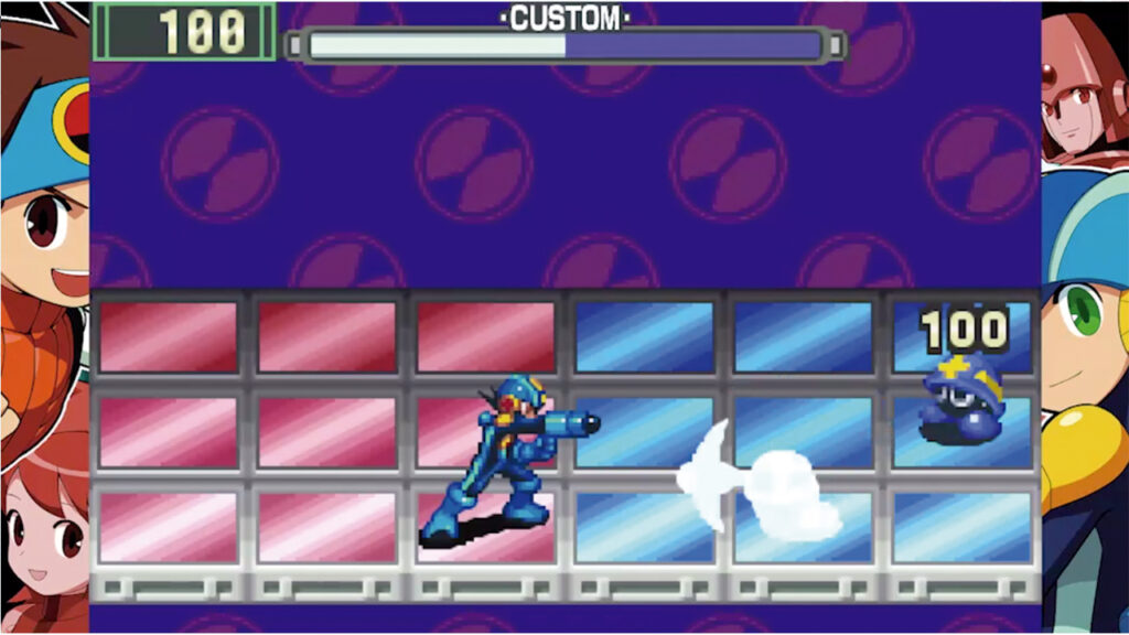 El combate es adictivo y peculiar en Mega Man Battle Network