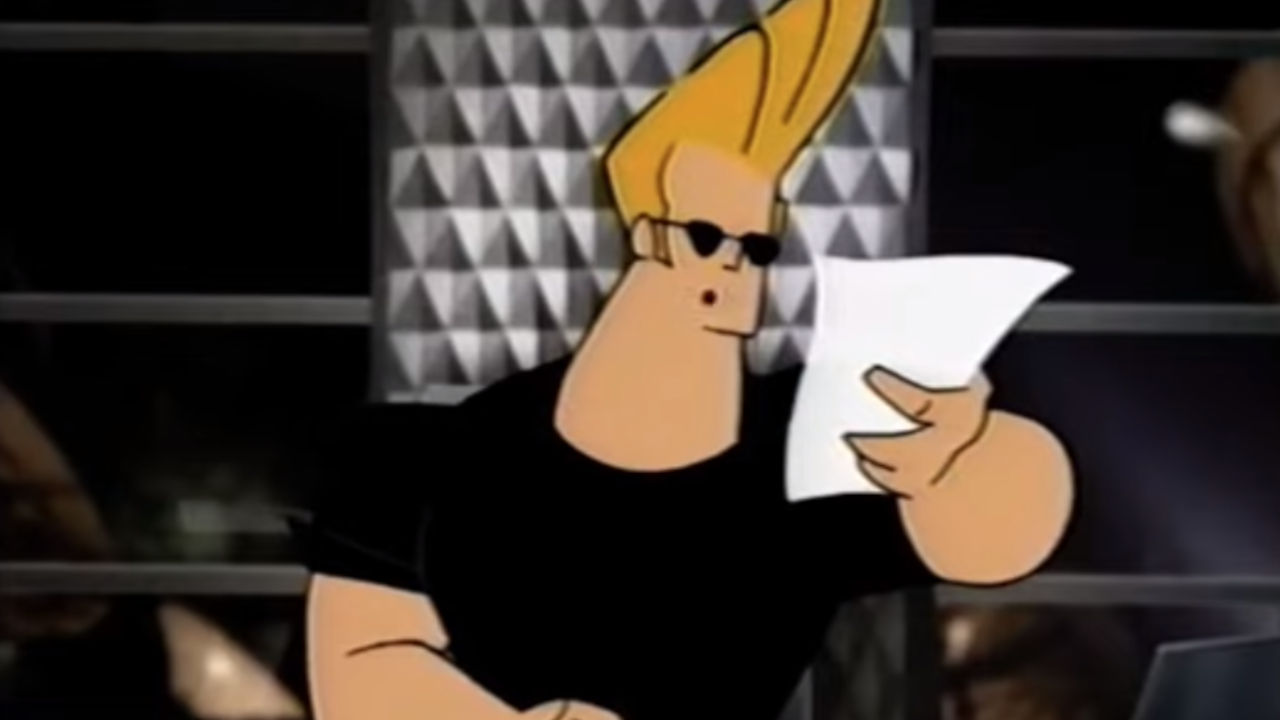 Dragon Ball Z and Johnny Bravo had a crossover and here is the proof