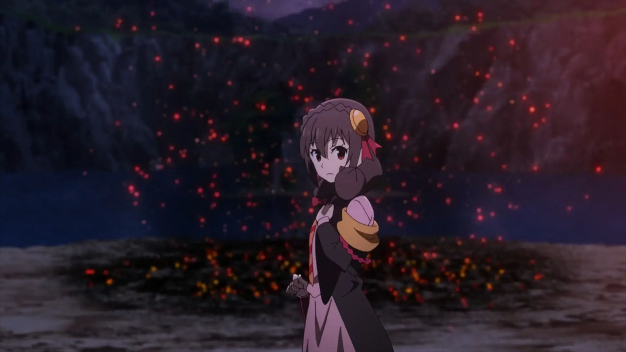 KonoSuba showed Megumin's first big explosion and you're going to be excited