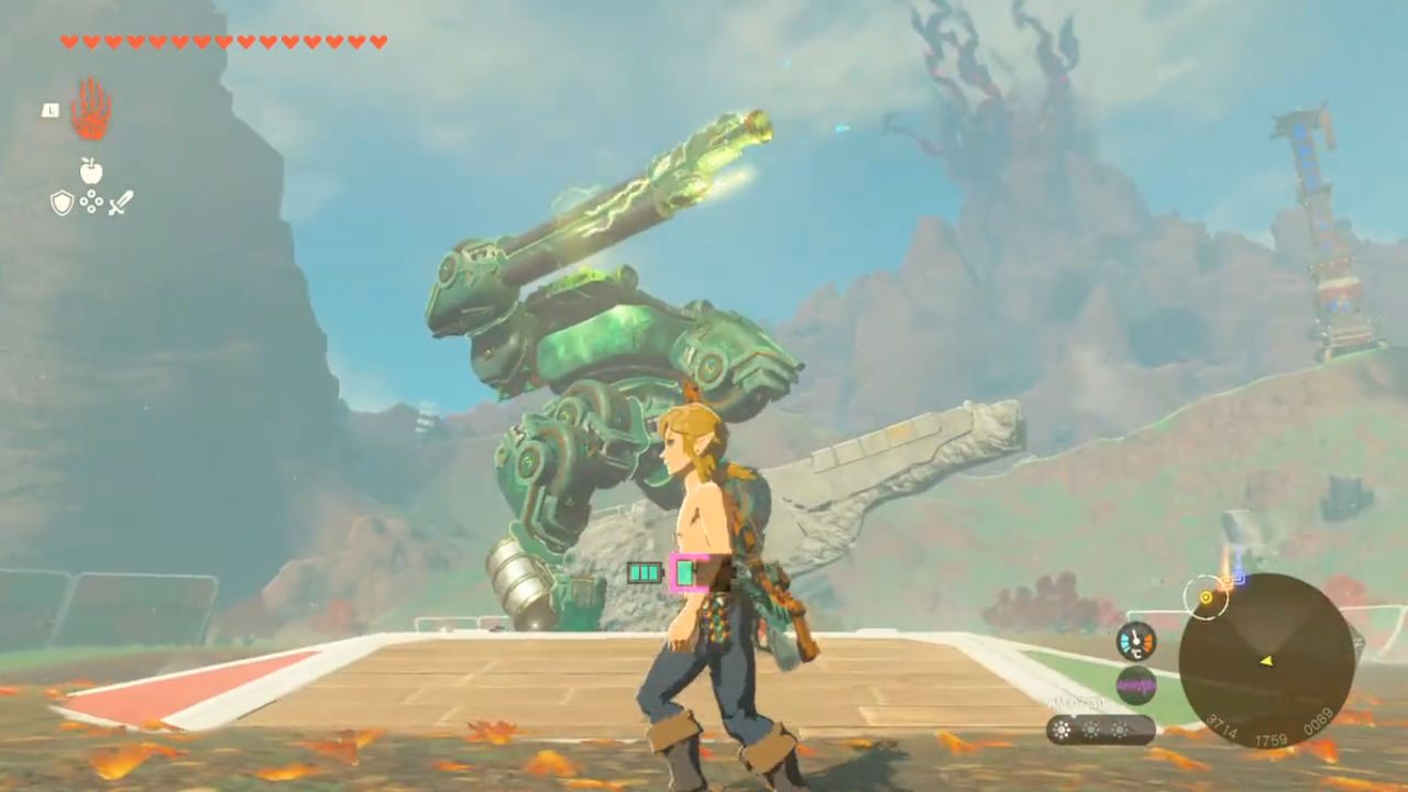 Zelda: Tears of the Kingdom: Jugador crea una réplica funcional del Metal Gear Rex