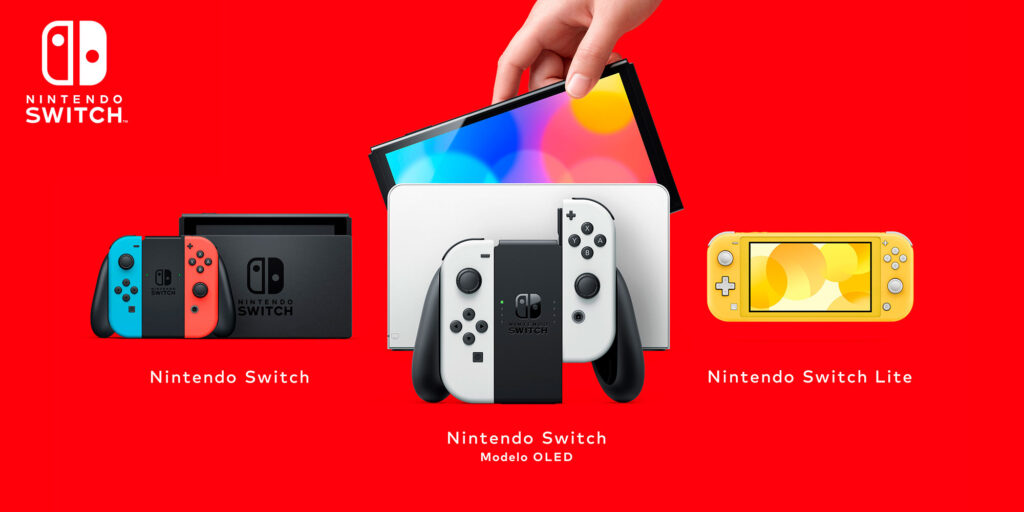 Nintendo Switch familia de consolas