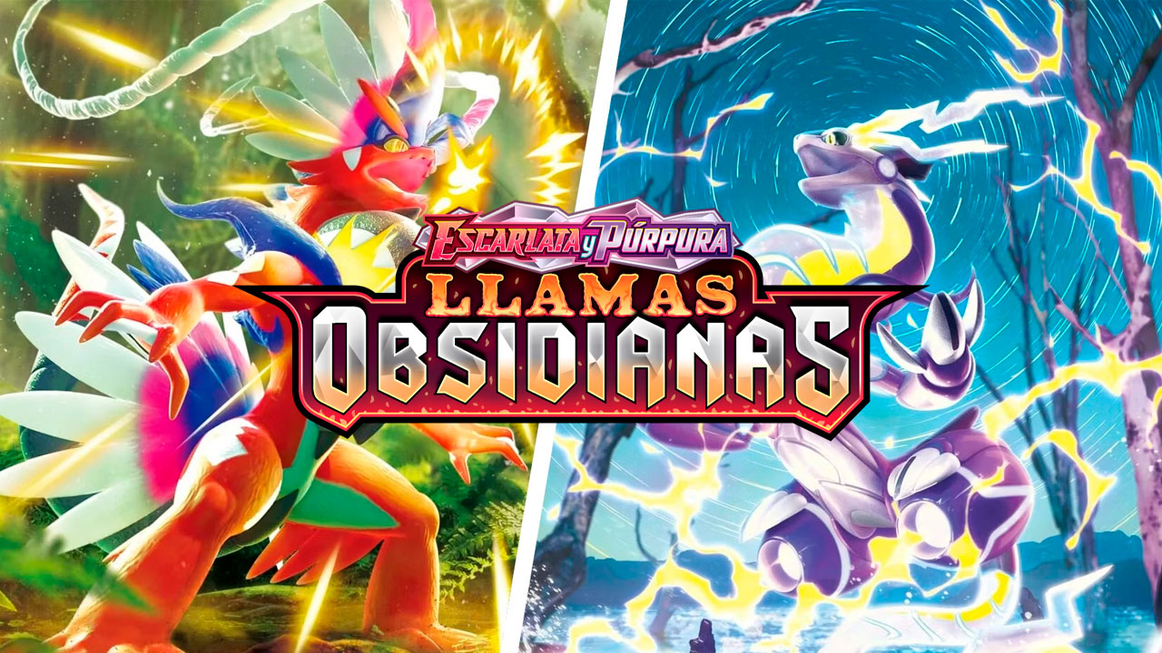 Pokémon TCG Escarlata y Púrpura Llamas Obsidianas.