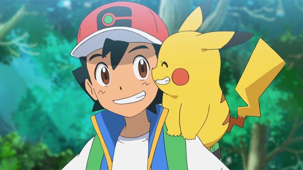 Personajes de anime asexuales: Ash de Pokémon.   