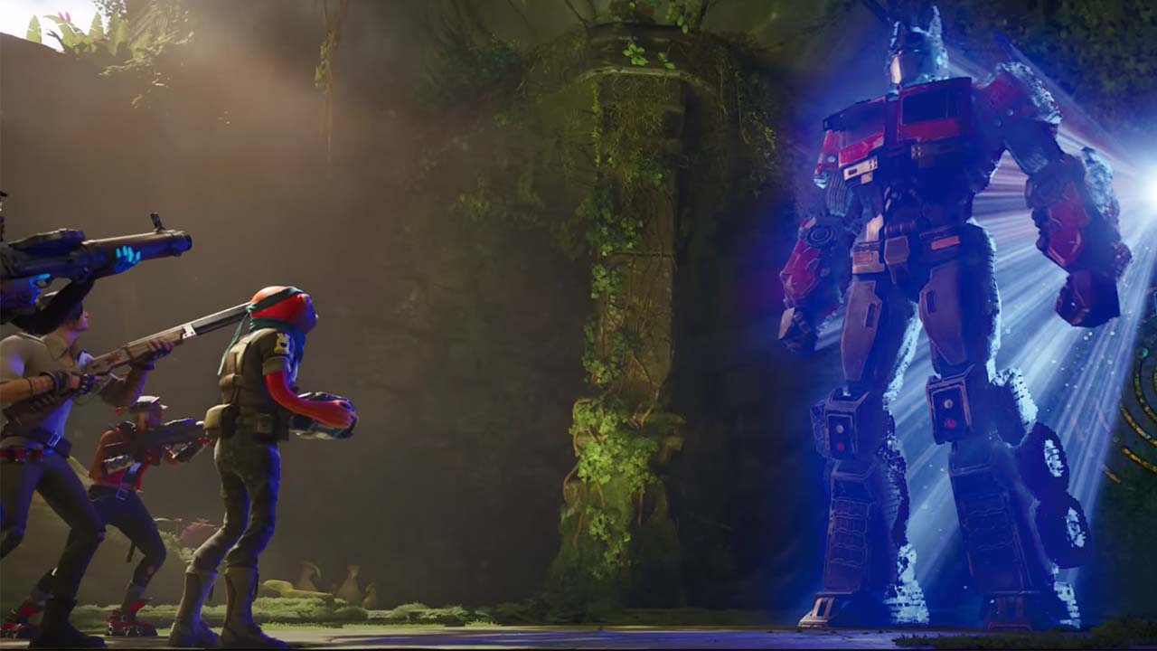 Fortnite y su capítulo 4 temporada 3 dan la bienvenida a Optimus Prime