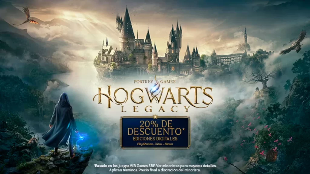 Hogwarts Legacy ahora está en descuento en su versión digital.
