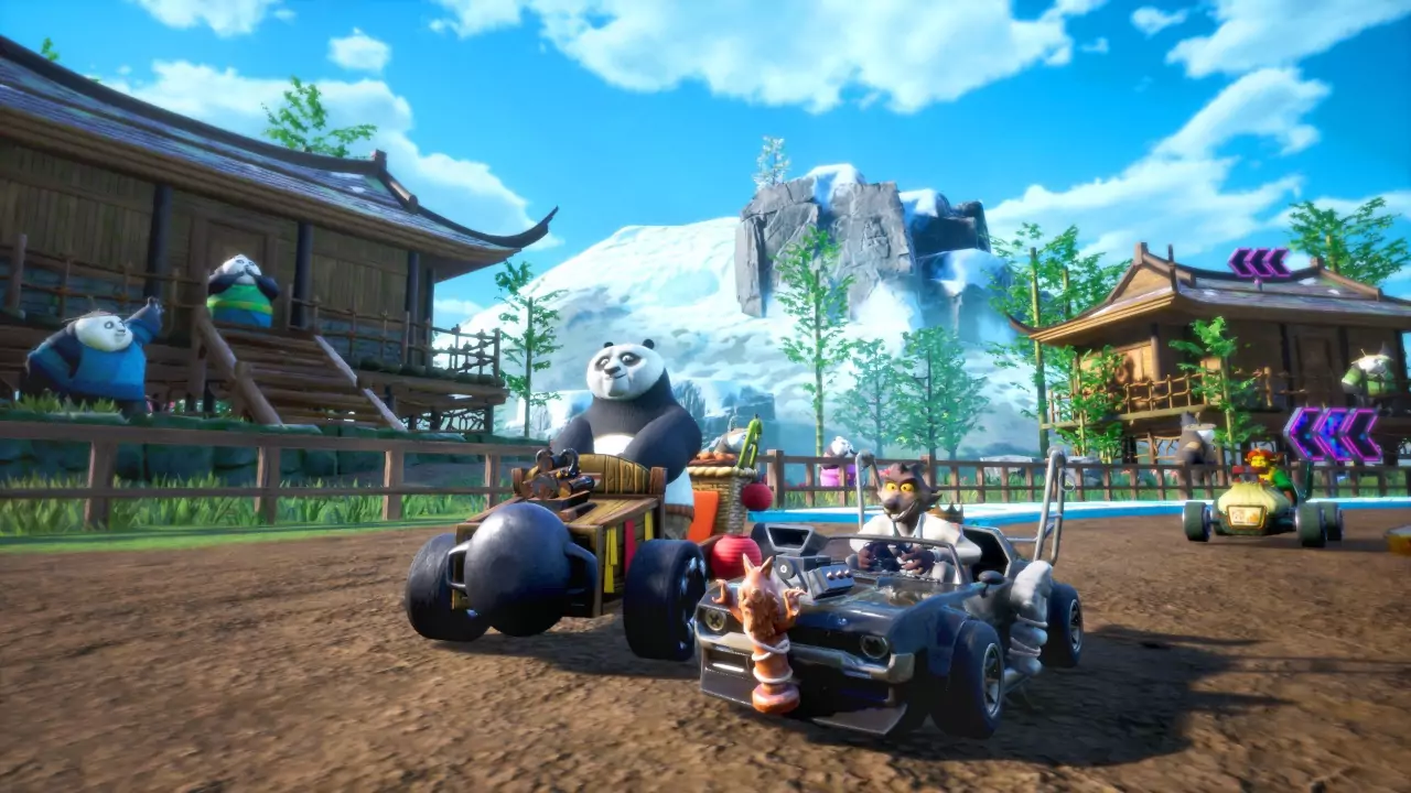 ¡A un lado Mario! Shrek toma el volante en DreamWorks All-Star Kart Racing