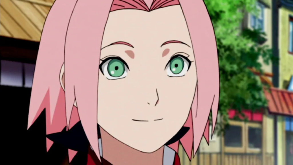 Sakura es una de las personajes principales de la primera entrega de Naruto. 