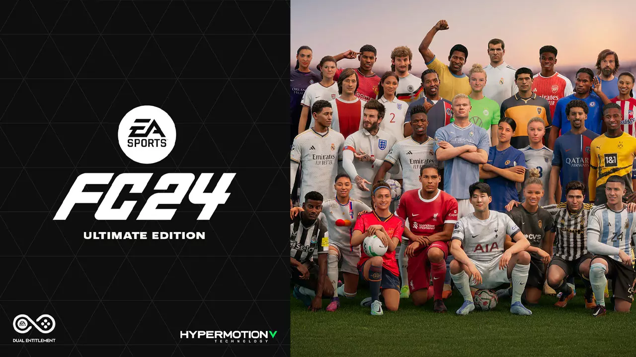 Portada de EA Sports FC 24 Ultimate Edition