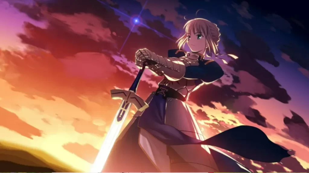 Saber de la saga de Fate - Las mejores espadachines del anime.