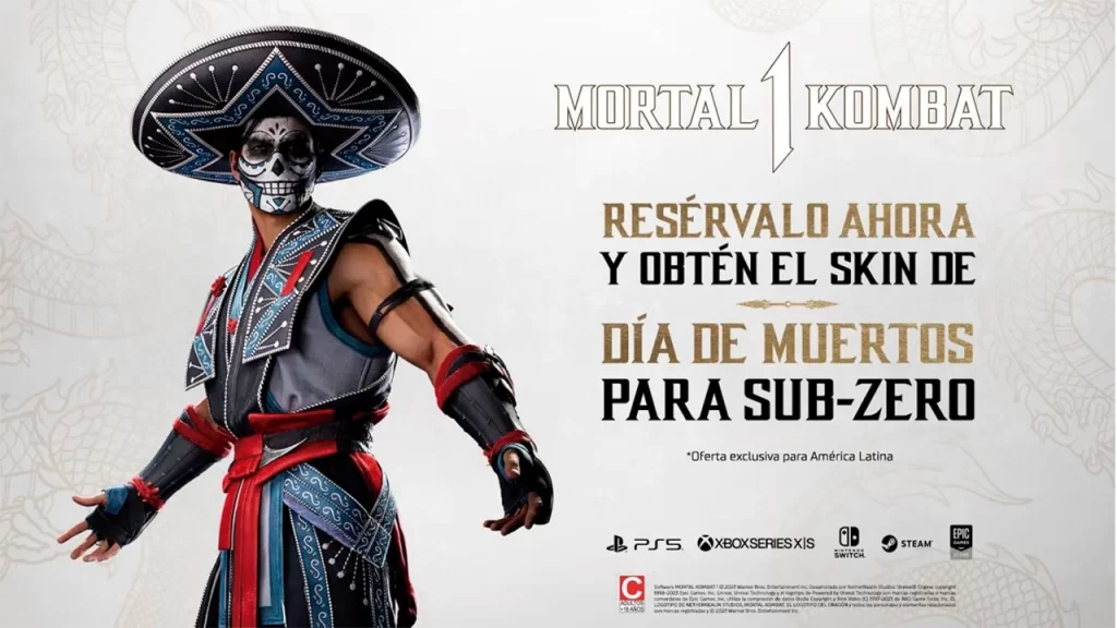El regalo para los fans mexicanos de Mortal Kombat 1