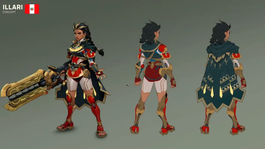 Illari from Peru in Overwatch 2 Concept Art