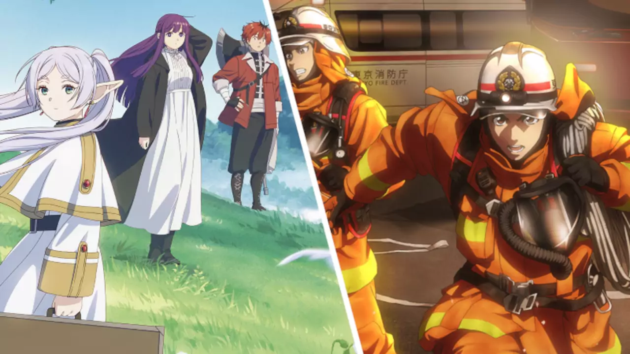 Crunchyroll revela fechas de estreno para Frieren, Firefighter Daigo y mucho más