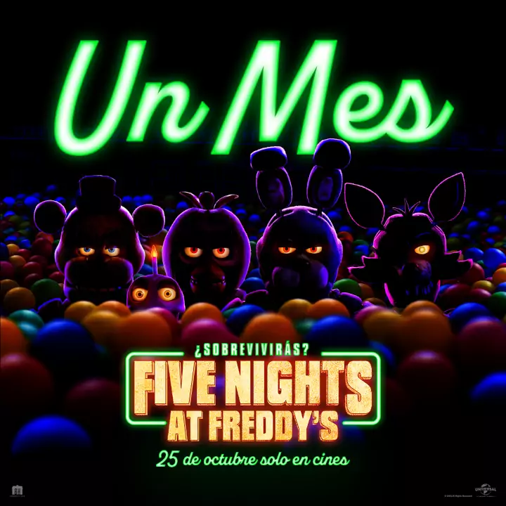 Película de Five Nights at Freddy's cambia su fecha de estreno en México