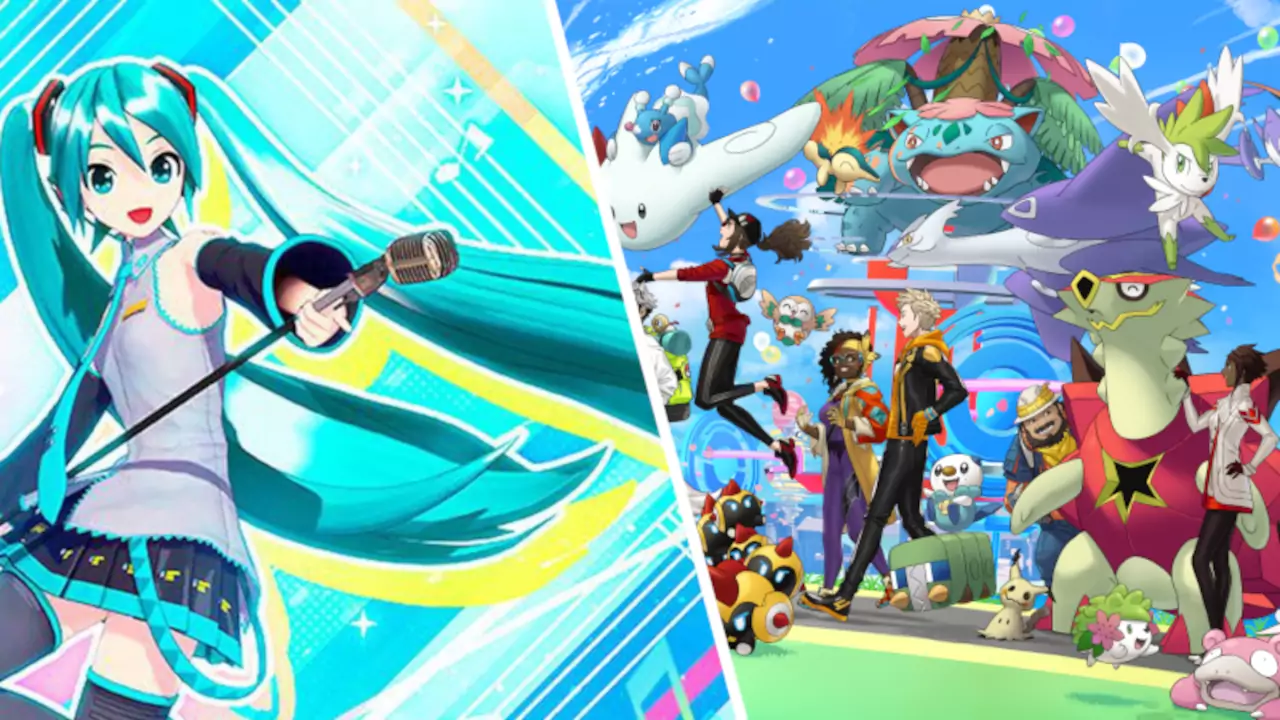 Hatsune Miku se vuelve entrenadora Pokémon en este arte oficial