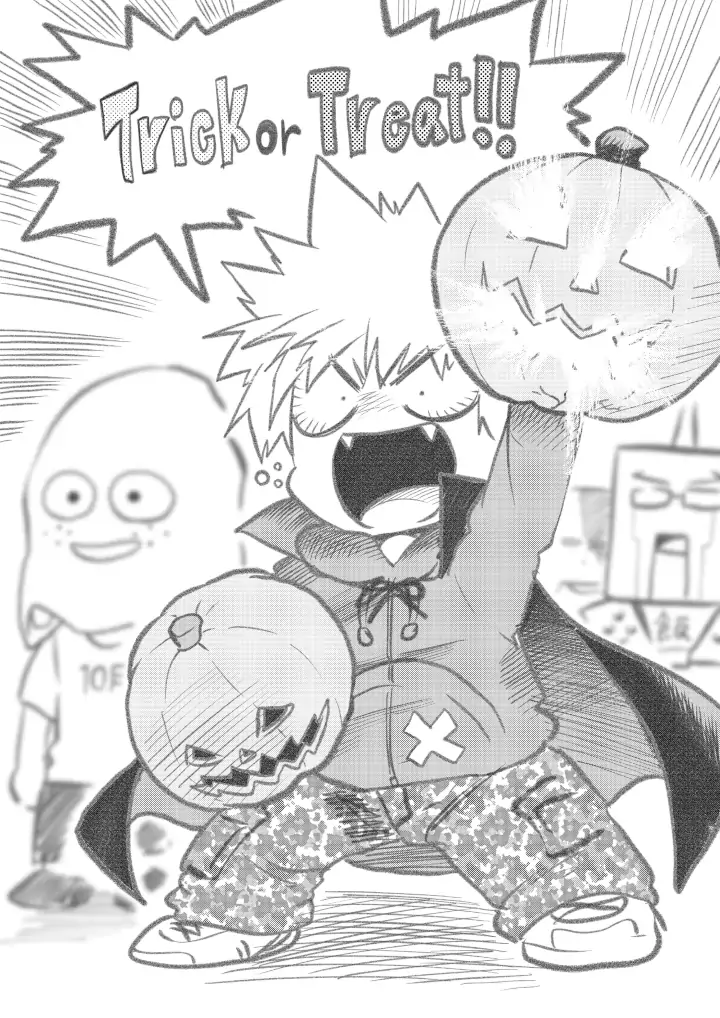 My Hero Academia celebra el Halloween con una tierna ilustración de Bakugo