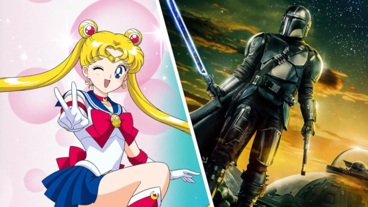 Sailor Moon y The Mandalorian hace un épico crossover en un épico cosplay