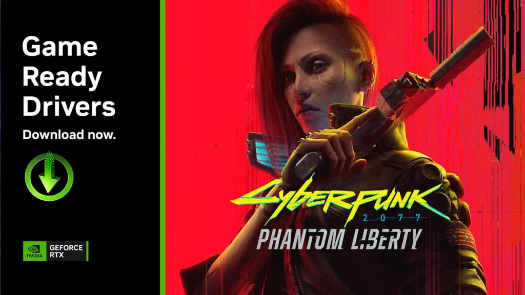 Cyberpunk 2077: Phantom Liberty Game Ready Nvidia