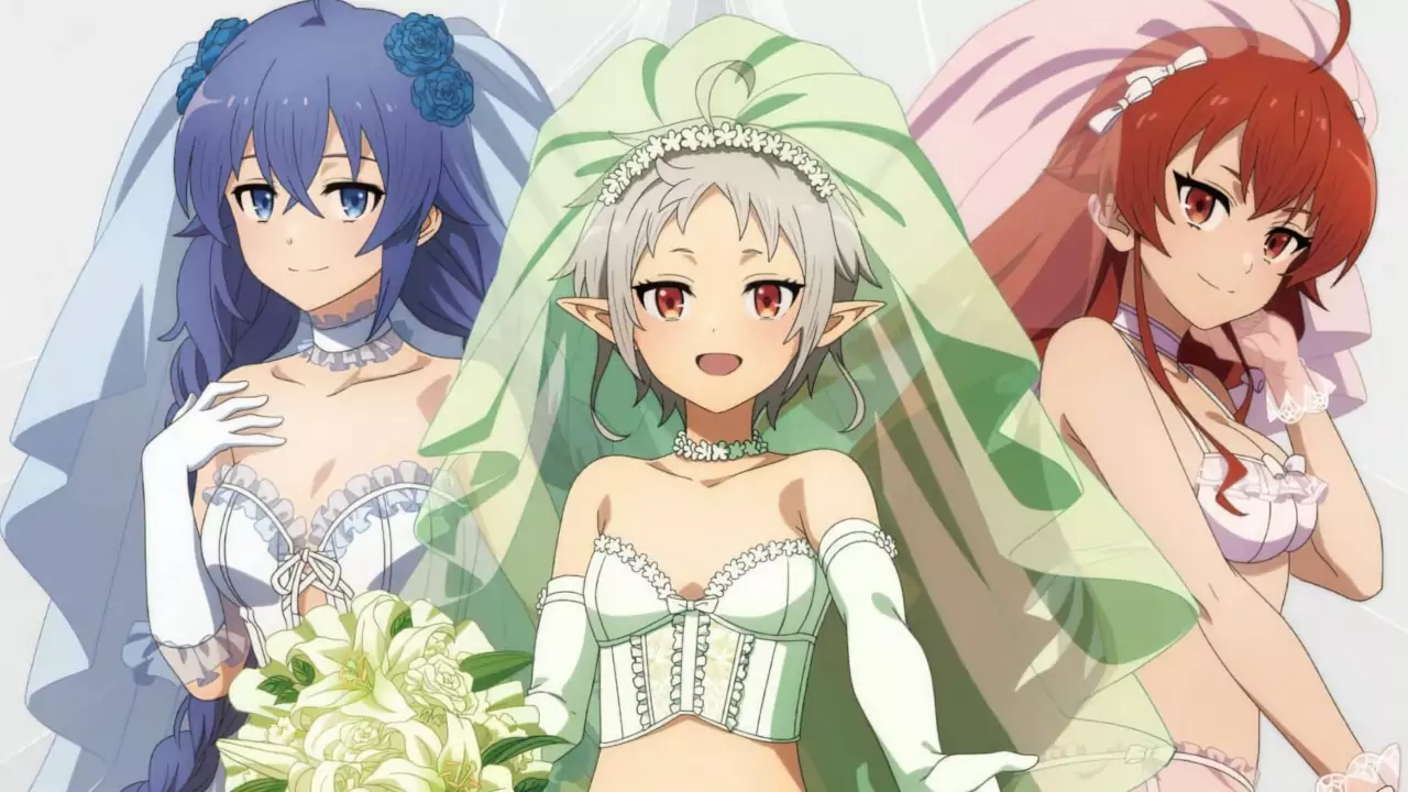 Mushoku Tensei: Las chicas de la serie están listas para casarse con estos provocativos vestidos de novia