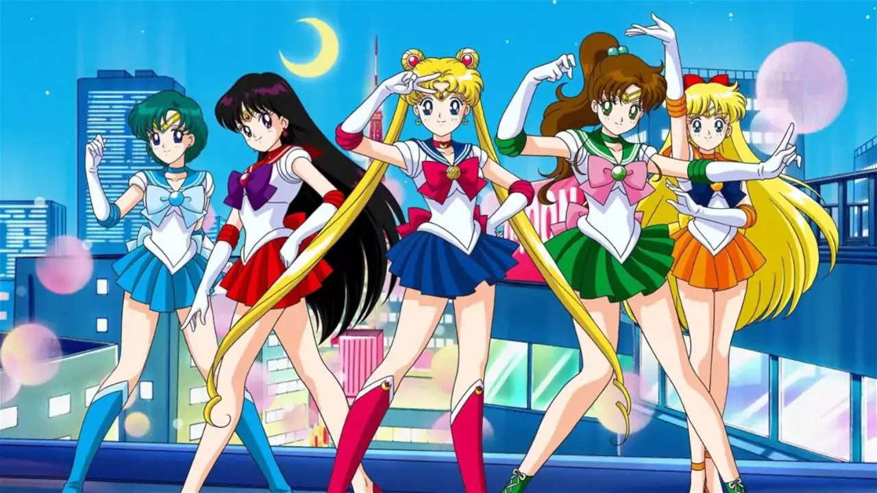 Las chicas de Ranma usan el poder de la luna en este crossover de Sailor Moon en este arte original