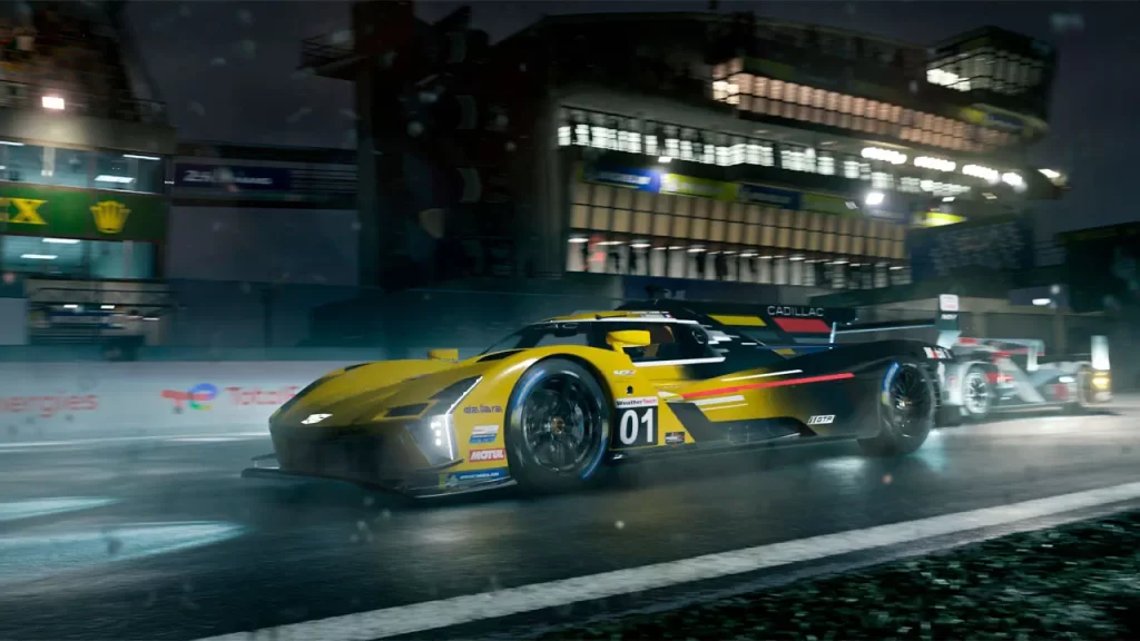 Forza Motorsport - auto nocturno
