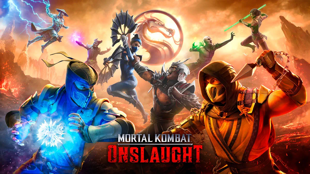 Mortal Kombat Onslaught Key Art