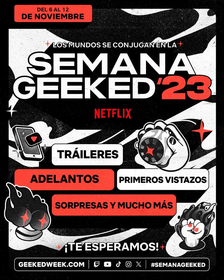 Semana Geeked 2 Netflix