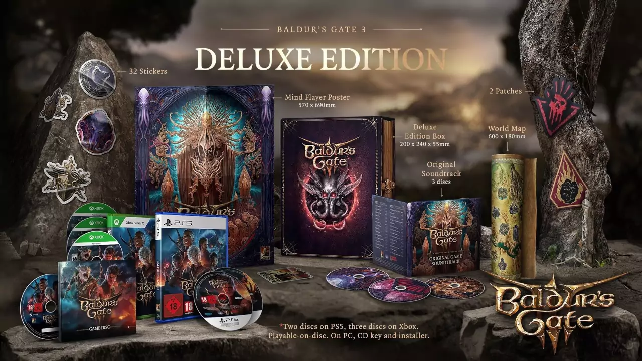 Baldur's Gate 3 sí tendrá edición física y también de colección