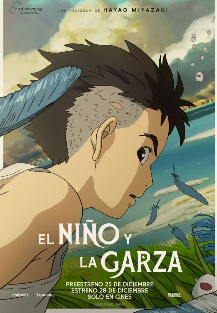 El Niño y la Garza de Hayao Miyazaki llegará a las salas de cine de México desde el 25 de diciembre de 2023. ¡Ya cuenta con doblaje!