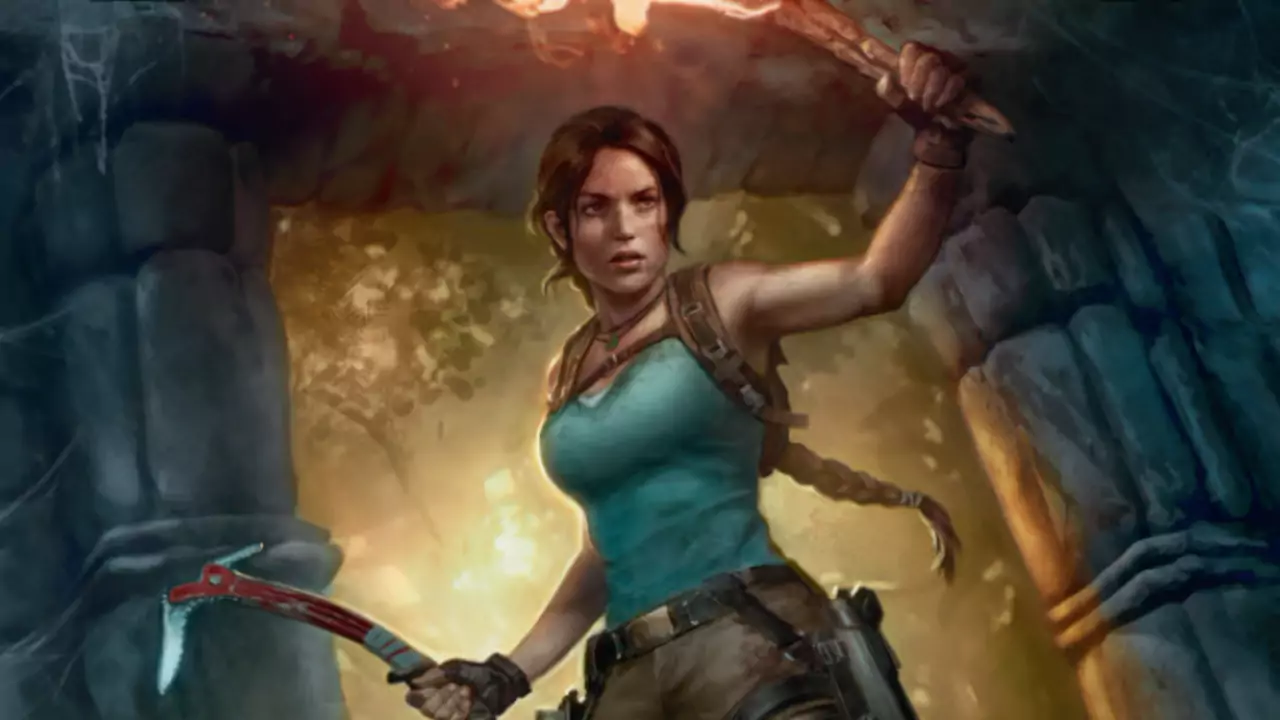 Magic: The Gathering tendrá colaboración con Tomb Raider y el arte de Lara Croft se ve increíble