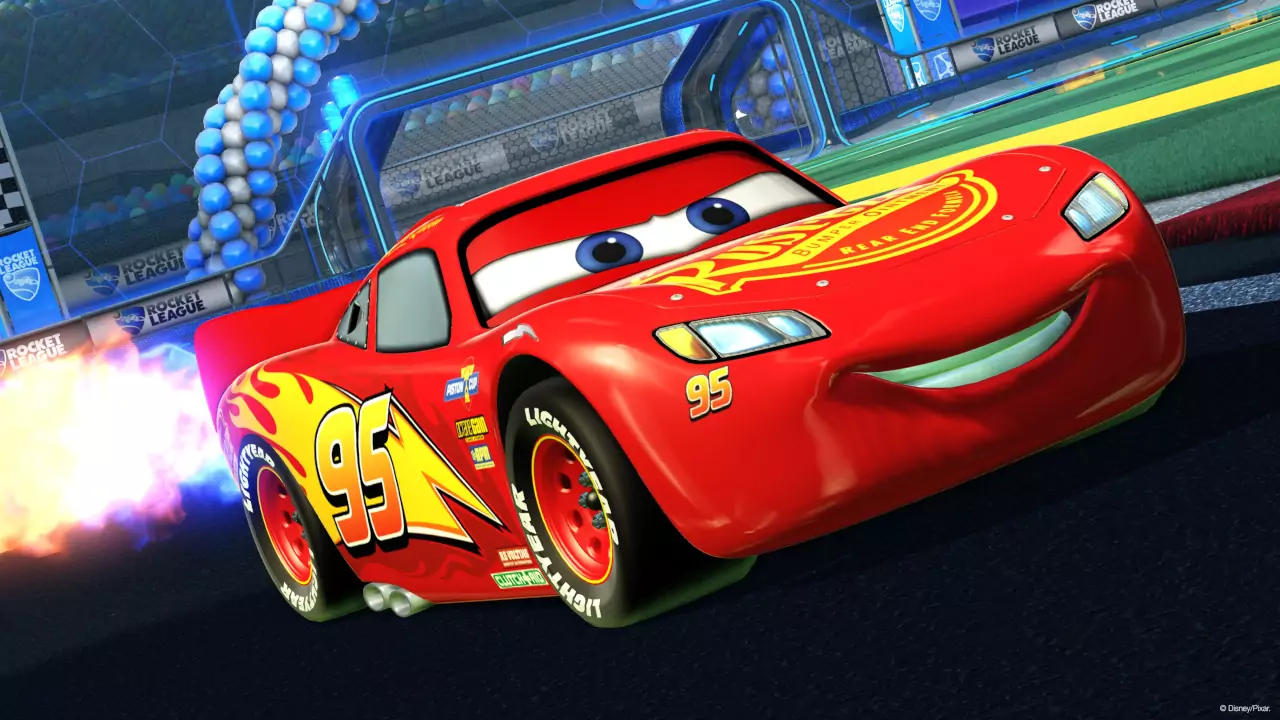 Rocket League hace crossover con Cars y tendrá al Rayo McQueen