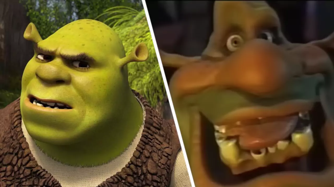 Encuentran primeras pruebas de Shrek y ahora entenderás por qué tardó tanto tiempo en hacerse
