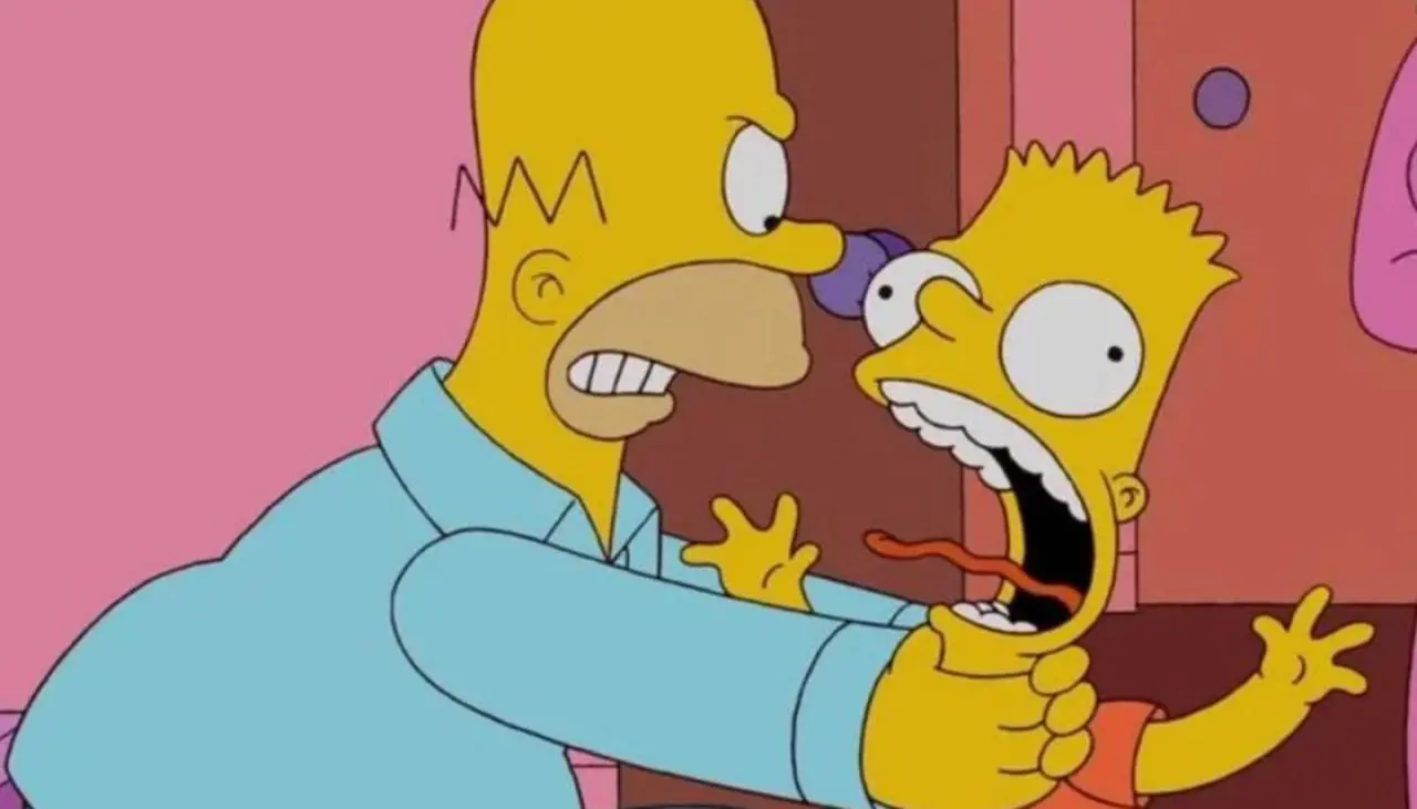 Los Simpson ya no mostrará a Homero ahorcando a Bart