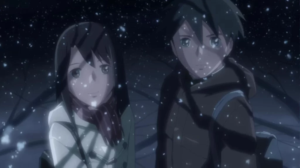 También hay buenos momentos en el anime que tienen un ambiente navideño 