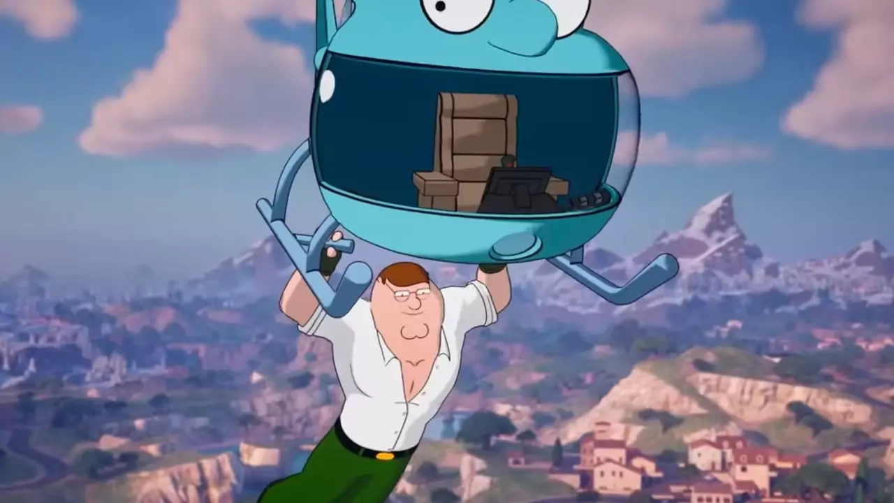Fortnite: This is how Peter Griffin from Family Guy got so strong