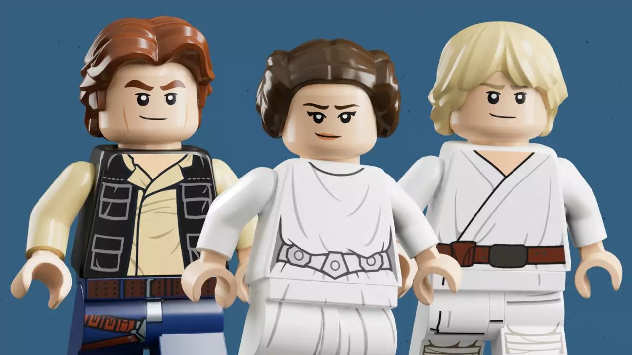 Gracias a Lego Fortnite volvieron los skins clásicos de Leia, Han Solo y Luke Skywalker