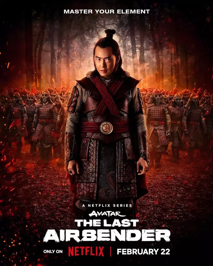 Avatar de Netflix ahora lanza visuales de los personajes de la Nación del Fuego