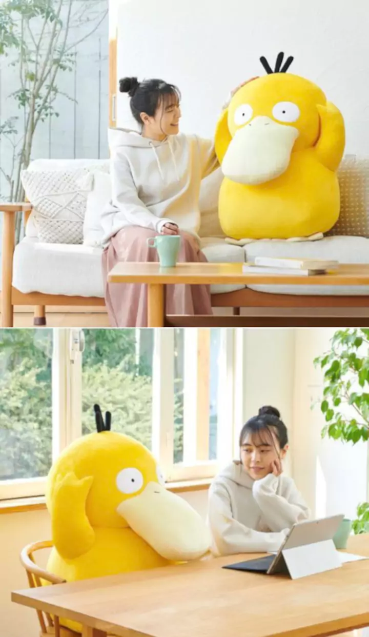 Pokémon launches life-size Psyduck that you'll want to hug