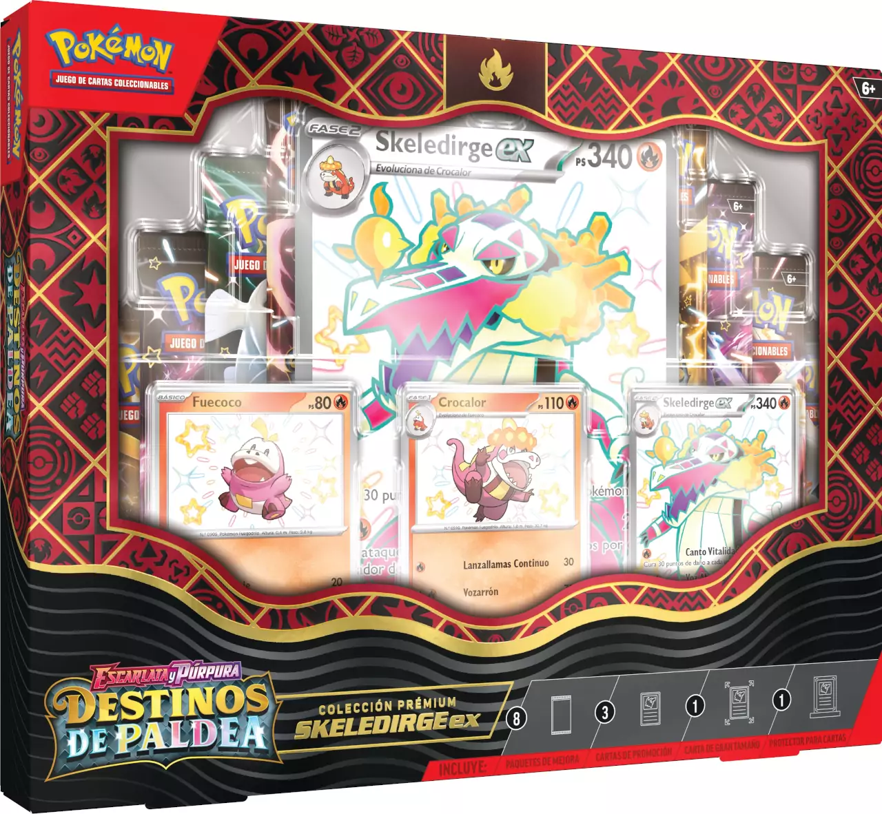 Pokémon TCG Destinos de Paldea ya está disponible y trae de vuelta a varios pokémon shiny