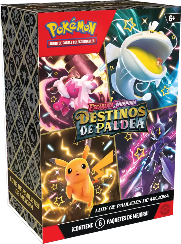 Pokémon TCG Destinos de Paldea ya está disponible y trae de vuelta a varios pokémon shiny
