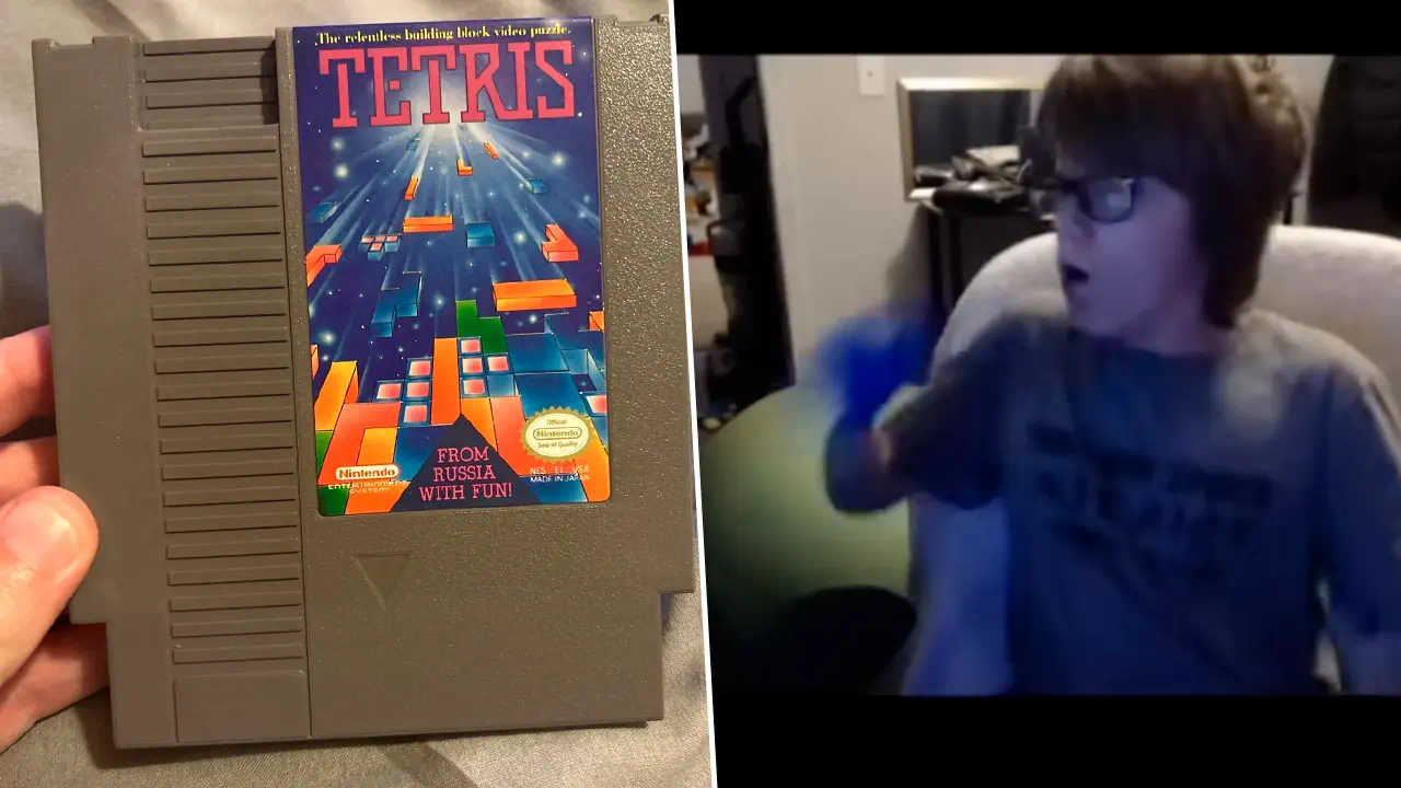 Niño de 13 años termina Tetris