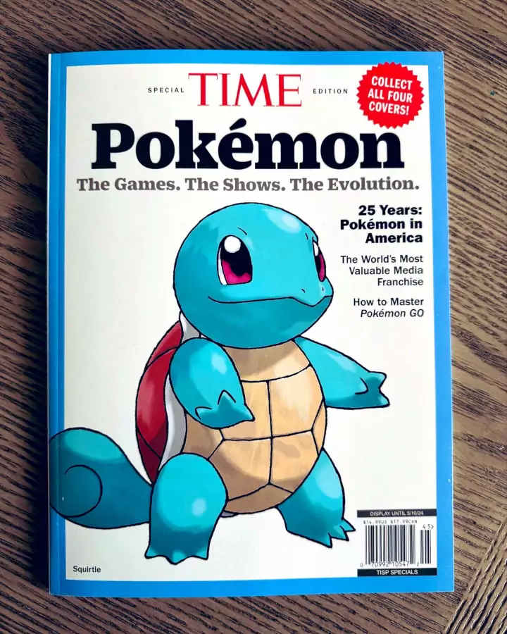 Pokémon hace historia y saca 4 portadas de colección para la revista Time